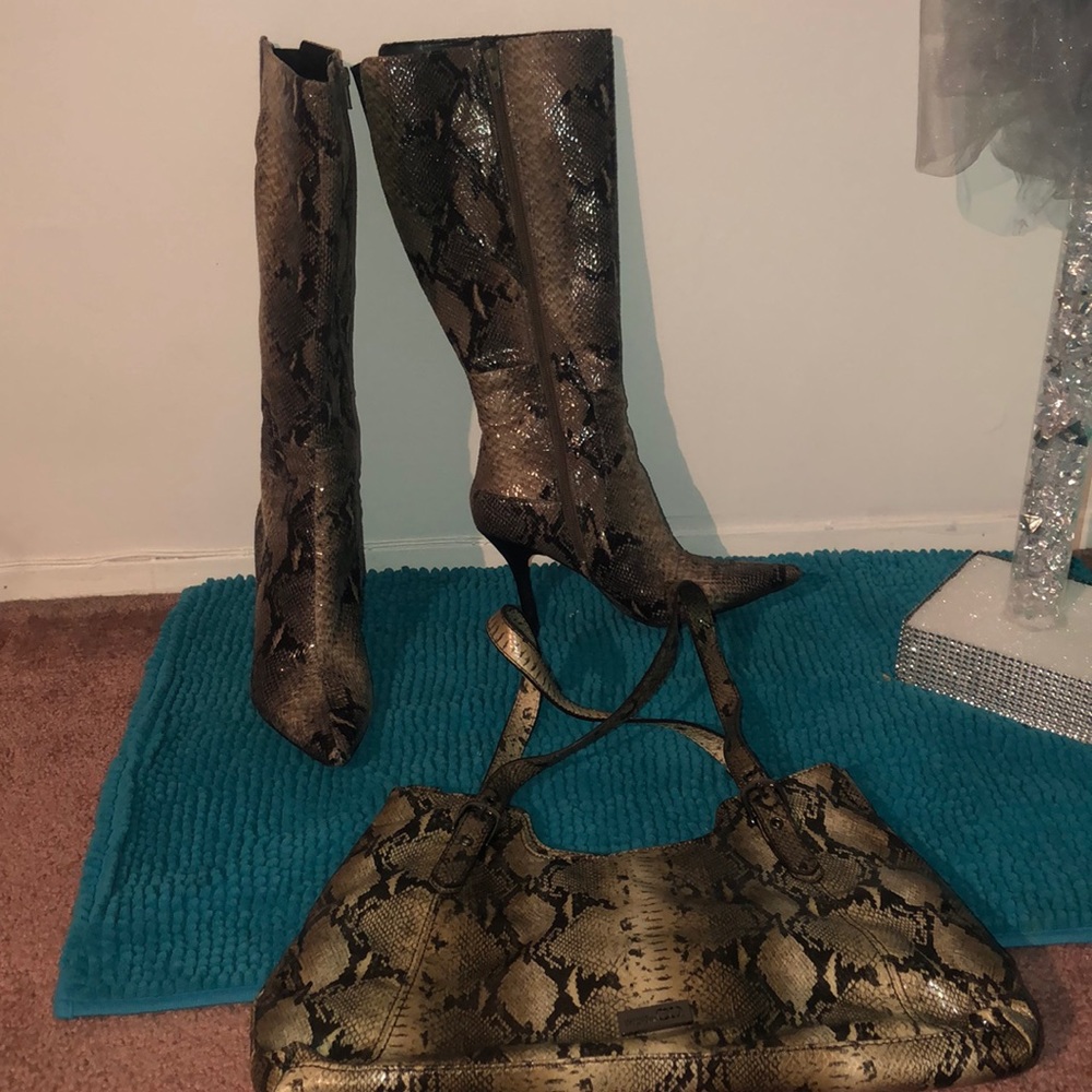 boots and bag